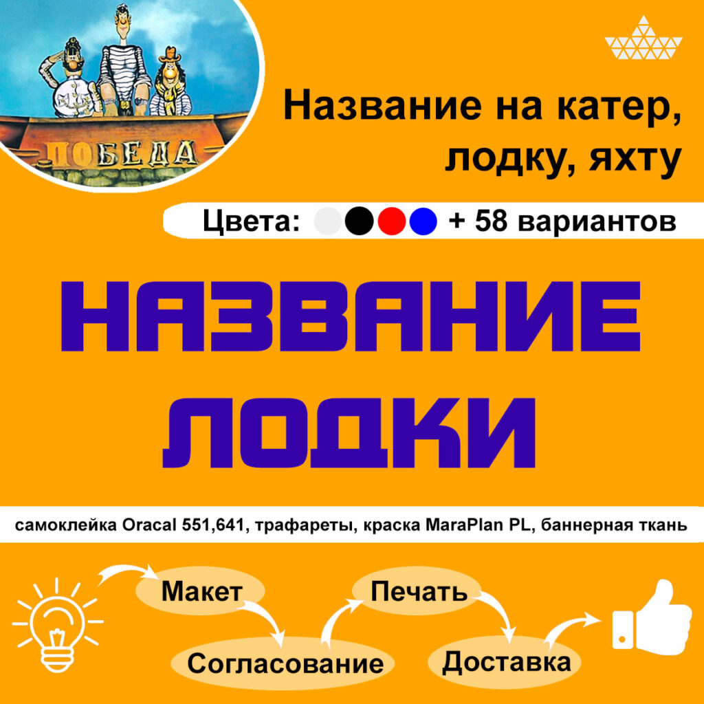 Купить название лодки